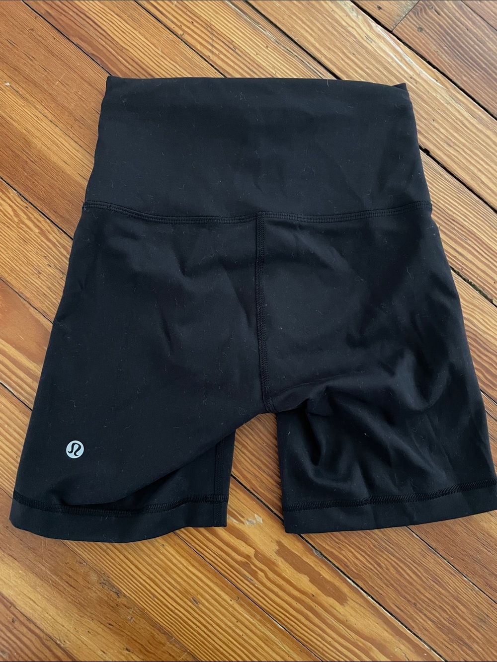 lululemon athletica Black High-Waist Bike Shorts